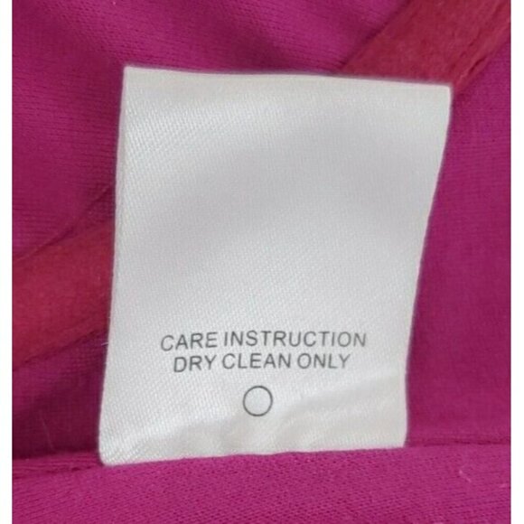 Revolve Camila Coelho Magenta  Frankie Long Sleeve Velvet Crop Top Sz Small EUC - Picture 11 of 12